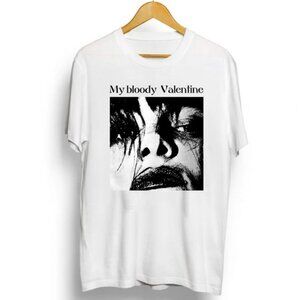 My Bloody Valentine 1983 Album Cover Rock Band Graphic T-Shirt Music Fan Collect